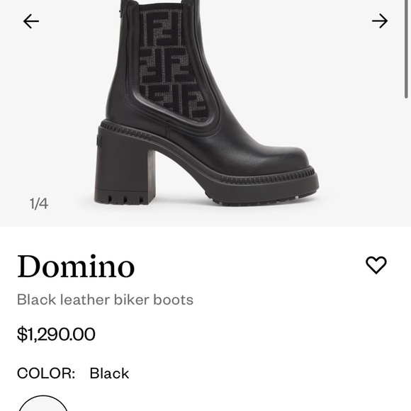 Fendi Domino Boot - Picture 1 of 8